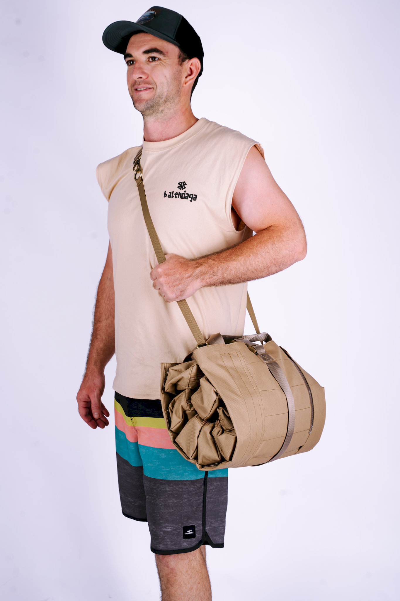 TradeFlow Trooper Booster 600D canvas tradie tool bag shoulder carry